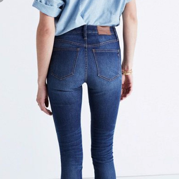 Madewell 9 High Riser Skinny Skinny 